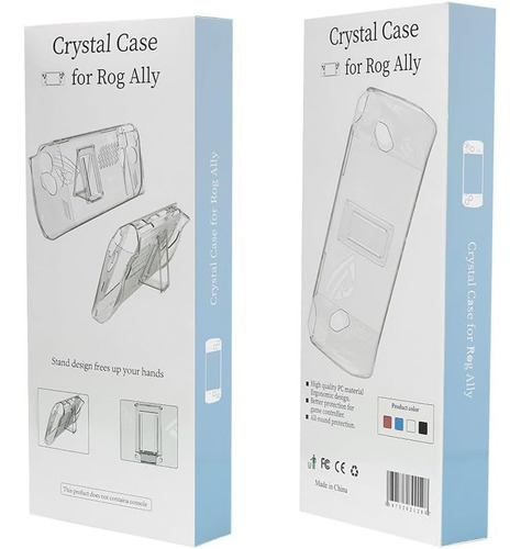 Carcasa Rígida Transparente Asus Rog Ally Protección Clean