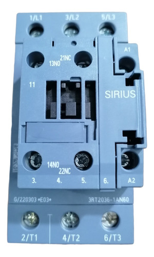 Siemens Contactor 3rt2036-1an60