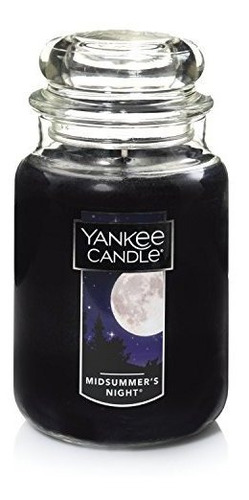 Vela Yankee Candle Large Jar Noite De Verão, Preta