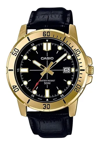 Reloj Casio Análogo Hombre MTP-VD02BL-1E — La Relojería.cl