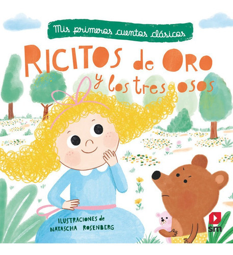 PRIM CUENT CLAS RICITOS ORO Y TRES OSOS, de Rosenberg, Natascha. Editorial EDICIONES SM, tapa dura en español