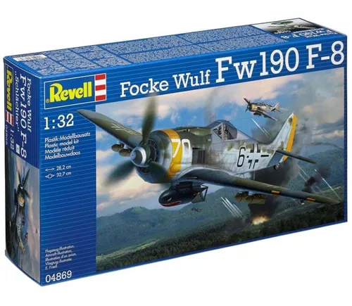 maqueta avion revell fw 190 f-8/a-8 & bv 246 ha - Compra venta en  todocoleccion