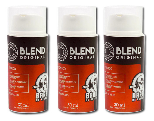 Blend Original Barba De Respeito 30 Ml 3 Und