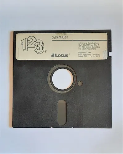 Lotus 123 En Diskette 5 1/4 Versión 2.01