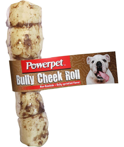 Bully Beef Cheek Rolls- 100% Natural Dog Chews - High In Pro
