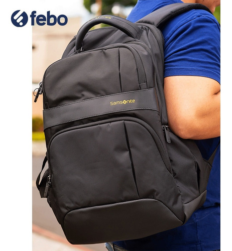 Mochila Samsonite Ikonn Iii Backpack P/ Notebook Laptop Febo