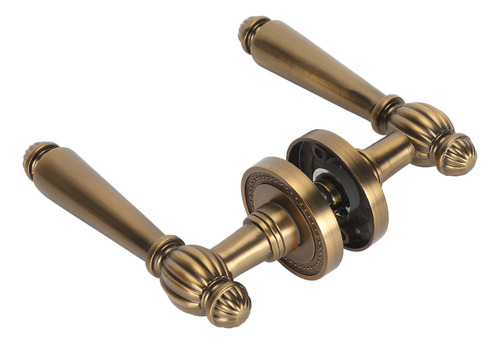 T Fechadura De Maçaneta De Porta Bronze Quiet Copper Retro