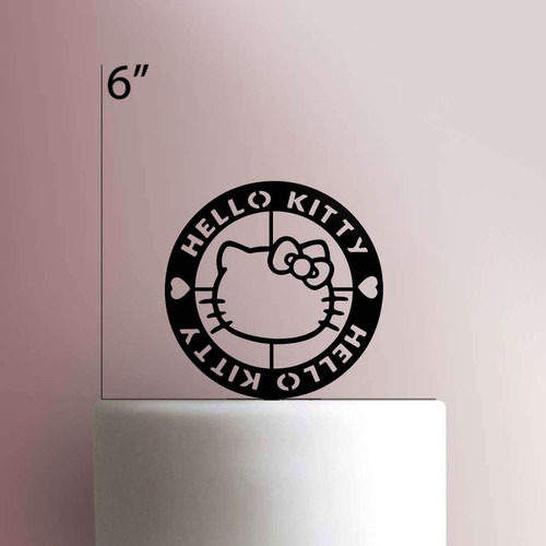 Cake Topper Adorno Torta - Hello Kitty Personalizado
