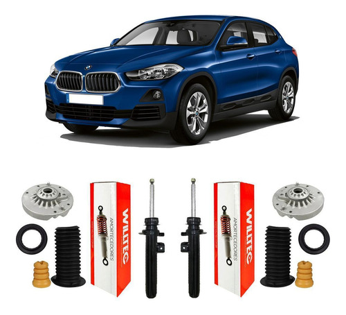 Amortecedor Kit Da Suspensão Dianteira Bmw X2 2017 Até 2021