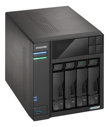 Servidor NAS Storage Lockestor de 4 compartimentos AS6704t Asustor