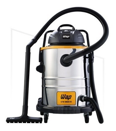 Aspirador De Pó E Água 1600w Wap Gtw Inox 50
