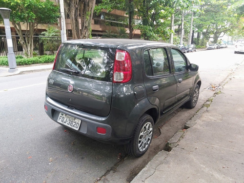 Fiat Uno Vivace 1.0 Flex 8v 2014 4 Portas Cinza