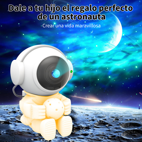 Proyector De Estrella Galaxia Astronautas De Luz Led