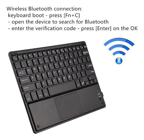Capa De Teclado Bluetooth Touchpad Para iPad Pro 11 2021