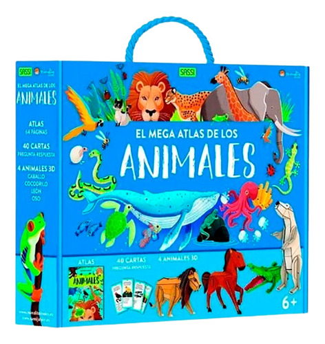 El Mega Atlas De La Tierra Puzzles - Manolito Books