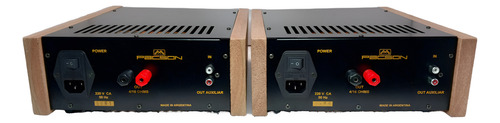 Dos Amplificadores Monoaurales Hifi 120 Rms En 4 Ohms Mp100