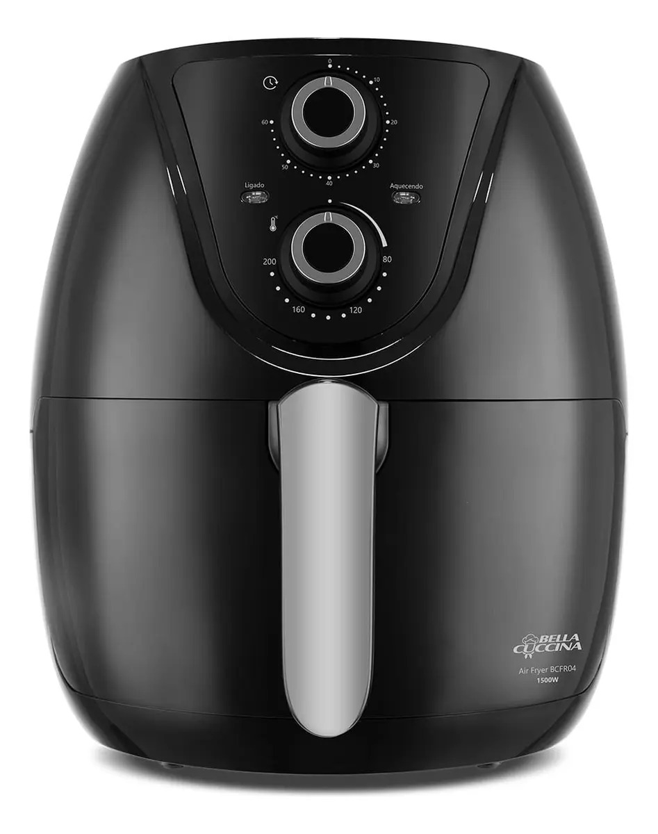 Fritadeira Air Fryer Bella Cuccina BCFR04 3,8l 1500w Cor Preta