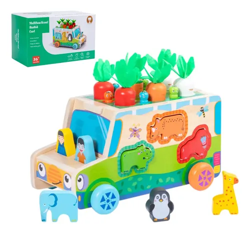 Juguete Montessori De Madera – Tablero De Destornilladores Y Herramientas Con 9 Tornillos, 4 Clavos Y 4 Herramientas, Ideal Para Niños De 3 A 6 Años, Desarrolla La Motricidad Fina