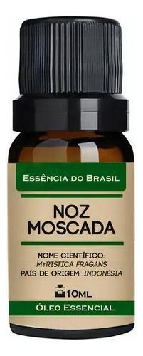 Óleo Essencial Noz Moscada 10ml - Puro E Natural