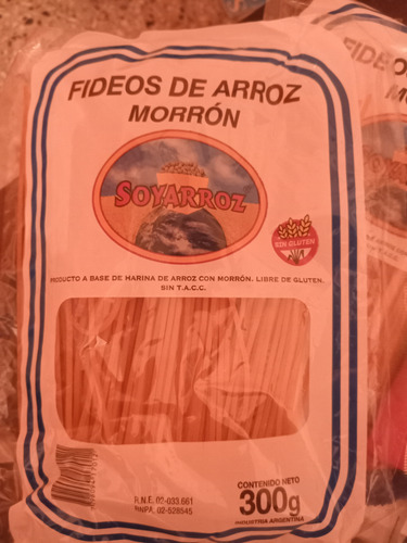 Pack X 5 Paquetes Fideos Sin Tacc Nani O Soyarroz