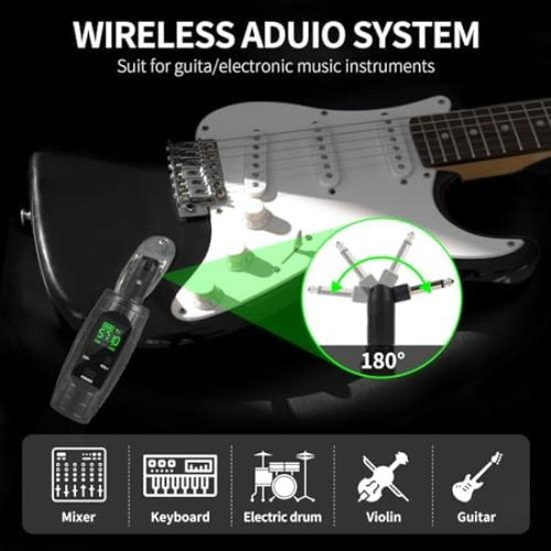Kadjuh Transmisor Y Receptor Xlr Inalámbrico Uhf Receptor Tr