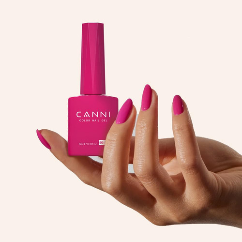 Conjunto De Esmaltes Em Gel Canni 9 Ml Sem Hema, 6 Cores Soa