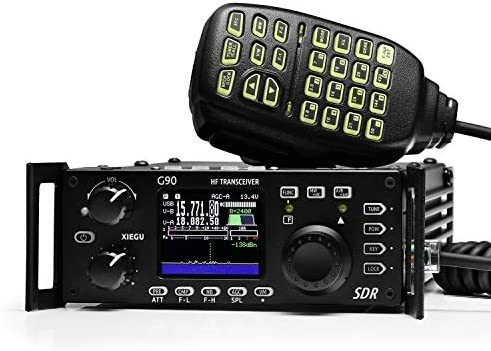 Radio Xiegu G90 Hf 20w Con Antena Integrada -negro