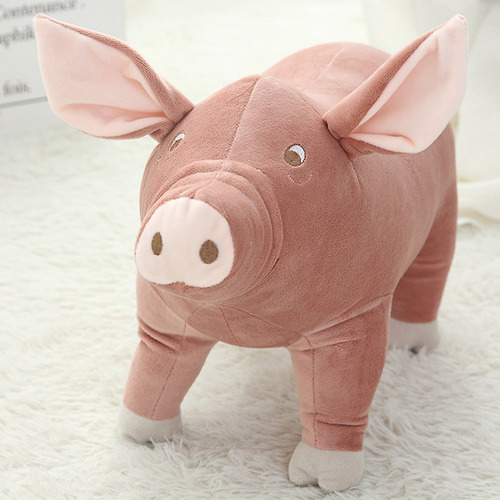 Peluches De Peluche Toy Pigg Acompañan A Dormir, 25 Cm