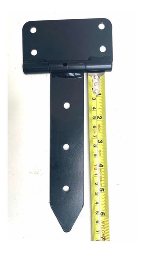 Imagen 6 de 10 de Bisagras Alcayata Para Portón En T 7 Pulgadas// Irmisb