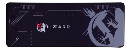 Mousepad Gamer X-lizzard Tamaño Xl Color Negro Diseño impreso Iguana