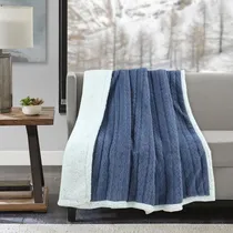 Comprar Colchas Mantas Sherpa Blanco Envío A Provincia