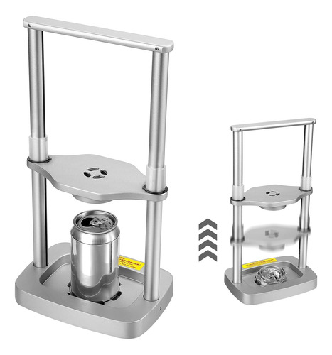 Yamagahome Can Crusher For Recycling 12 Oz - 24 Oz, Foot Aa