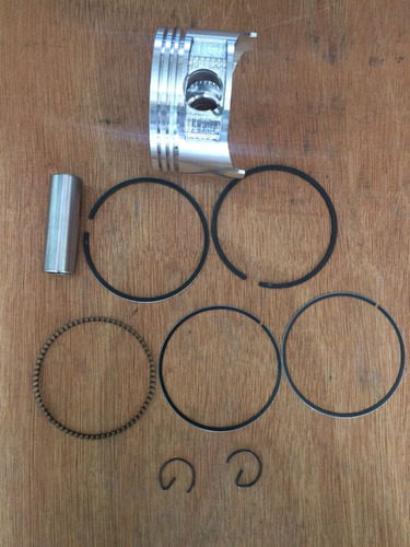  Kit Pistón Para Motor 6,5 Hp Gasolina(piston,anillos,pasado