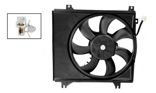 Motoventilador Completo Hyundai Atos 1.0l 2000 2004