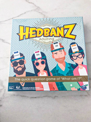 Juego De Mesa Headbanz Adivinanzas Y Preguntas Para Adultos (Usado)