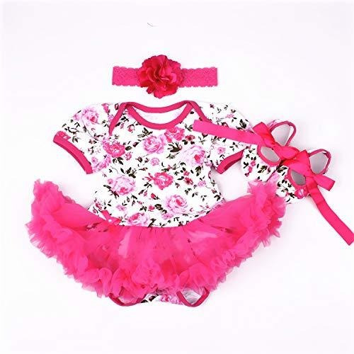 Medylove Reborn Baby Dolls Clothes Pink Outfits For 20- 22 I