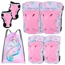 Comprar Rodilleras Niños Rodilleras Y Coderas De Unicornio Bol...