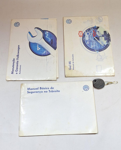 Manual Proprietario Vw Gol Mi Com Chave Reserva (Usado)