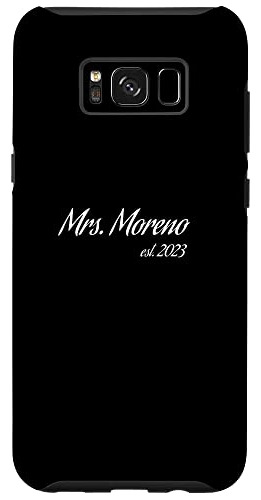 Funda Para Galaxy S8+ Mrs. Moreno 2023 New Bride Bridal S-02