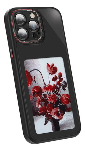 Funda Celular iPhone Con Pantalla Trasera Eink
