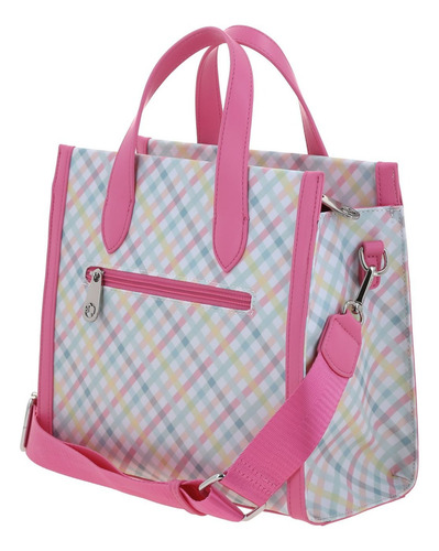 Bolsa Satchel Barbie Gorett Br25018-c Color Blanco