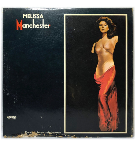 Vinilo Melissa Manchester Para Las Chicas Trabajadoras Lp 80