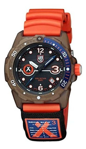 Regla Luminox Bear Gryll De Material Oceánico Reciclado