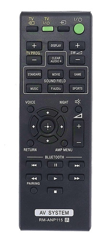 Control Remoto Rm-anp115 Para Barra De Sonido Sony Ht-ct770
