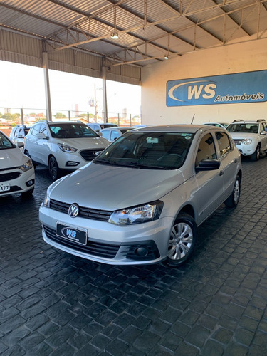 Imagem 1 de 10 de Volkswagen Gol 1.0 Prata 2018