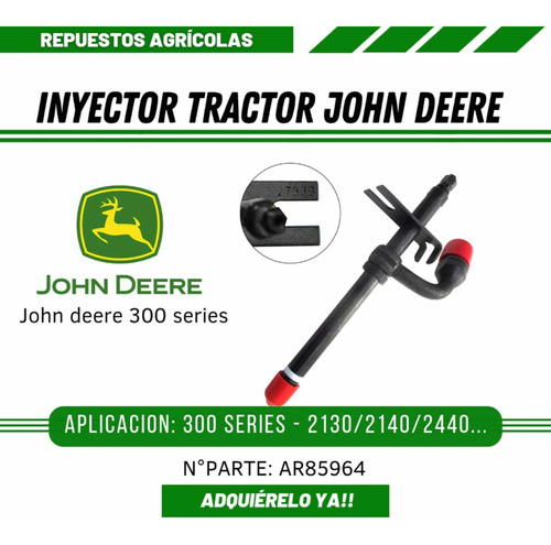 Inyector John Deere 4.239  4.219  6.359 