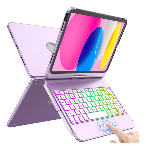 Fuwang Funda Teclado Tactil Para iPad Generacion Multitactil