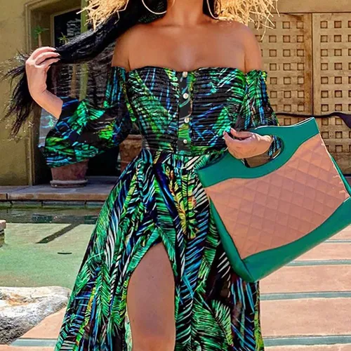 Vestido hawaiano para mujer hotsell