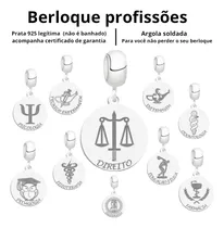 Comprar Berloque Profissões Prata 925 Pingente Berloque Profissões