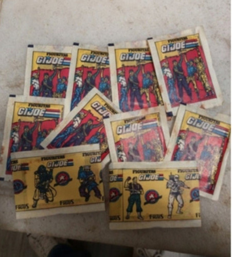 Sobres Figuritas Gijoe X 10 Cerrados